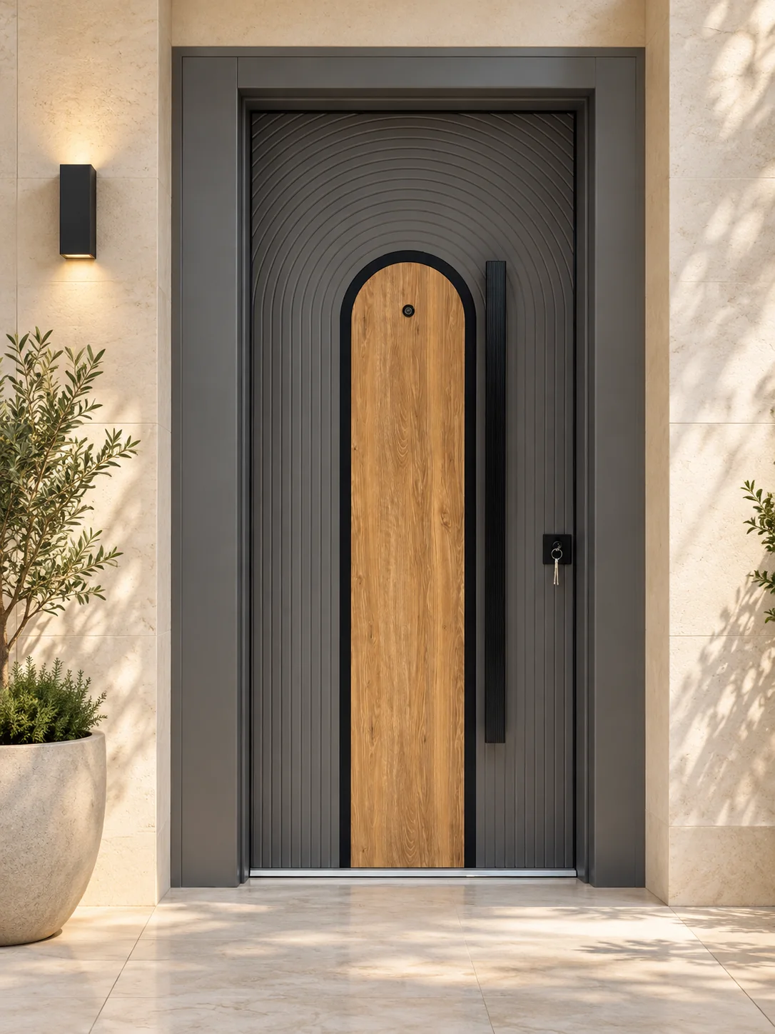 Arches et bois — Arches graphite et insert bois